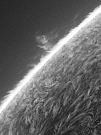 Descubre la Tormenta Magnética del Sol a Través de un Telescopio