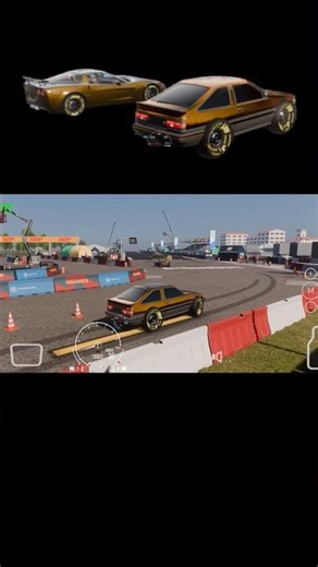 Old School AE86 vs American Beast C6 🔥
