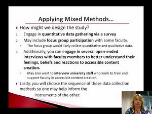 JenTalk: MIxing it Up-Mixed Methods in Social Research
