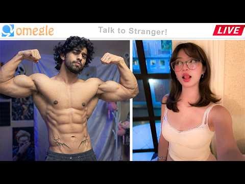 TIRED🫩 REACTIONS on OMEGLE🎀 | LIVE 🔴