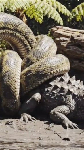 Prehistoric Humans vs Titanoboa | Episode 2 #titanoboa #viralshorts