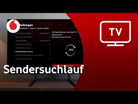 Vodafone TV: Sendersuchlauf bei HD-Receiver & HD-Recorder