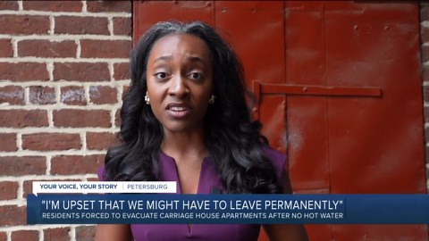 Carriage House Apartments in Petersburg deemed unsafe, residents told to leave