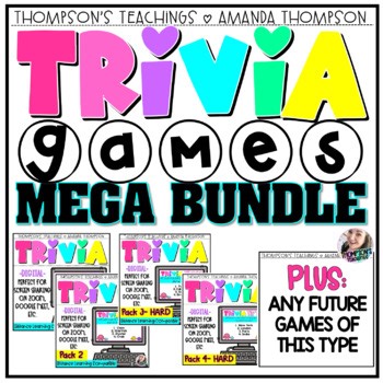 Morning Meeting Digital Trivia Game - Digital Fun Friday Games