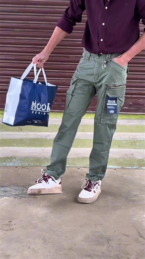 Stylish Hook Denim Kargo Pants for Every Occasion