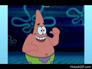 Patrick Star - Hey Punk on Make a GIF