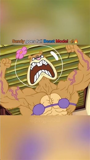 She’s not playing anymore 😳🥋 #spongebob