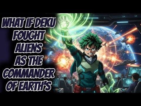 What if Deku Fought Aliens as the Commander of Earth’s Space Fleet