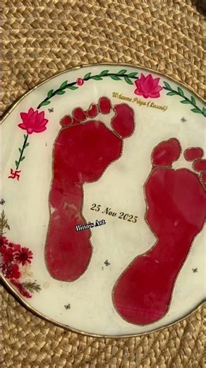 Preserve Foot print in resin art 👣 #craft #resin #viral #shorts