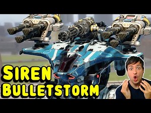 BULLET & SNOWSTORM from Above? Mk3 War Robots Siren Gameplay WR