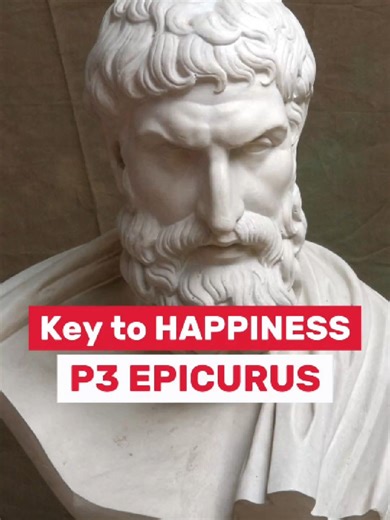 Epicurus taught that happiness comes from simple pleasures, friendship, and peace of mind. In ancient Greece, his philosophy of happiness focused on ataraxia - freedom from fear and pain - not excess. A timeless guide to philosophy, mental health, mindful living, and joy beyond wealth. #Philosophy #Happiness #AncientGreece