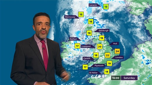 Localised flooding and travel disruption are possible, as weather warnings for thunderstorms are issued. Liam Dutton has the latest weather forecast. | Channel 4 News