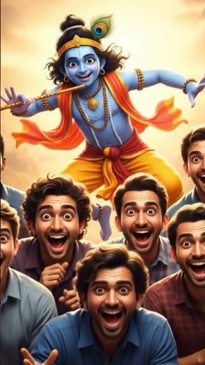 कृष्ण जी की बाल लीला😍। Gokul ki mastiyan Heart touching story ।#bhakti #krishna lila
