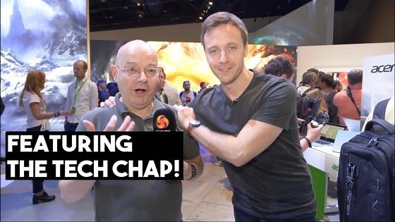 Intel at Acer IFA with Tom the Tech Chap - Special guest