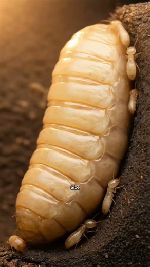 The Incredible Termite Queen: Nature's Most Extreme Reproductive Machine