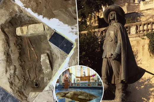 Archaeologists may have found d’Artagnan’s remains 350 years after legendary musketeer’s death