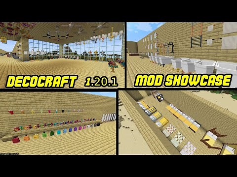 DecoCraft Mod Showcase 1.20.1