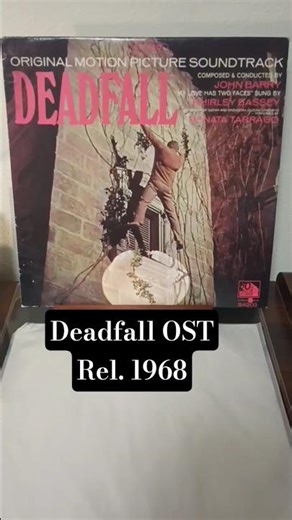 DEADFALL OST vinyl record #soundtrack #movie #60smusic #vinyl #shorts