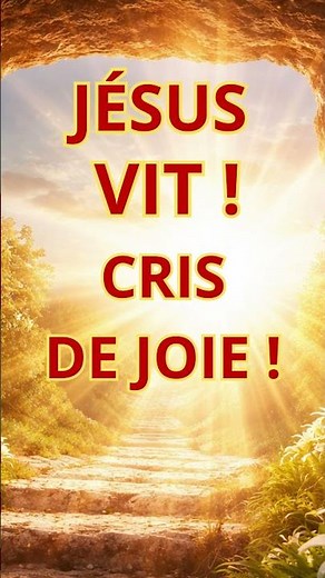 🔥 Jesus is alive! Let us shout for joy! (4) | Hymn