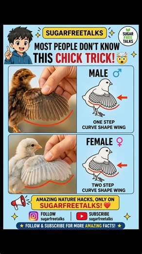 HOW TO IDENTIFY MALE vs FEMALE CHICKS 🐥👀