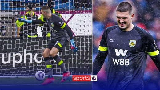 Burnley's Arijanet Muric scores own goal howler against Brighton