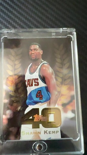 Shawn Kemp basketball card collection highlights