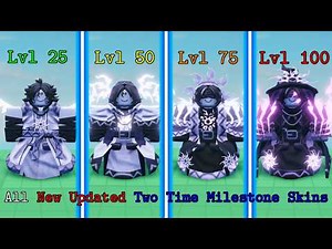 All New Updated Two Time Milestone Skins | Forsaken