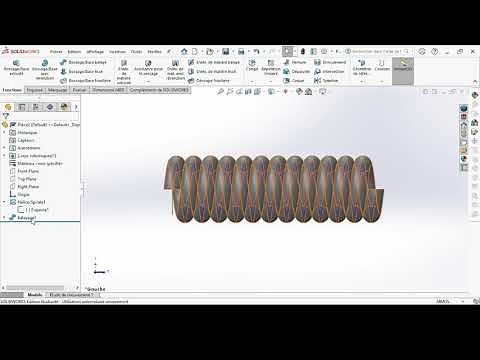 Comment faire un ressort sur solidworks | PaolodiDio