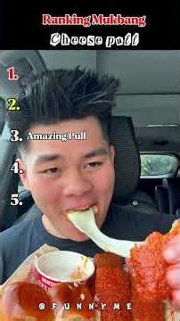 Ranking Cheese Pull Mukbang