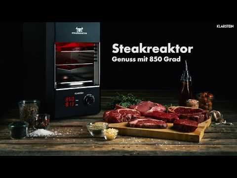 Steakreaktor - der Hochleistungsgrill mit 850 Grad geballter elektro Grill-Power