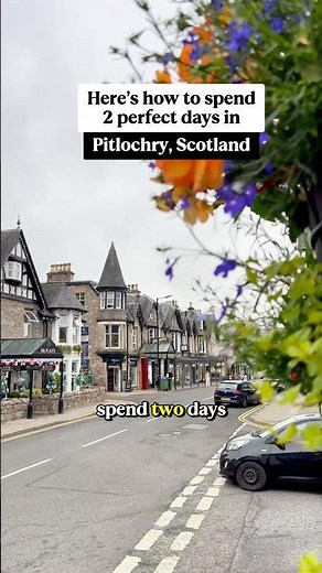 PITLOCHRY Scotland - How to spend two days in this charming town! #pitlochry #scotlandtravel #travel