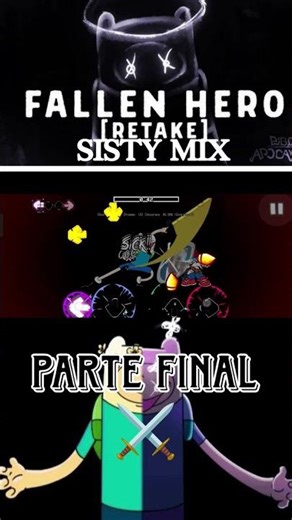 FNF pibby apocalipse fallen hero sisty mix #fnf #fnfandroidport #fridaynightfunkingame #fnfmod #finn