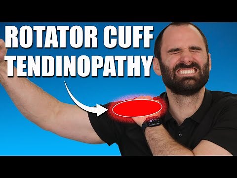 ROTATOR CUFF TENDINOPATHY l BEST Exercises, Stretches & Advice for Shoulder Pain Relief