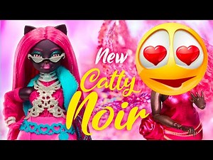 I REPAINTED NEW CATTY NOIR DOLL / G3 Monster High Doll Repaint by Poppen Atelier