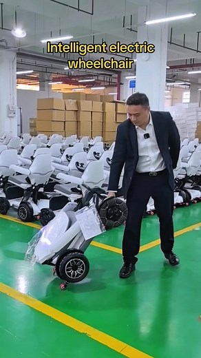Intelligent Electric Folding Wheelchairs for 2025