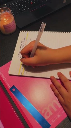 Studying For My CTFL Exam #2 📚 #shorts #studywithme #handwriting