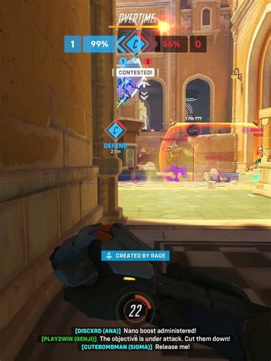 Overwatch 2 Map Exploration with Genji