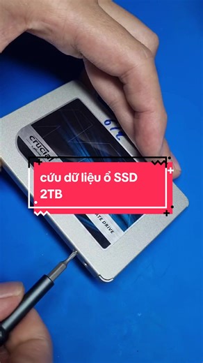 Khôi phục dữ liệu ổ SSD 2TB #cuudulieuso1