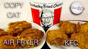 21K views · 203 reactions | Rebecca Brand shows how to make Kentucky Fried Chicken in an Omorc Air Fryer. https://amzn.to/2KRe4Ii 20% off code: WQW267ZE KFC has 11 secret spices and the recipe is in this video. Air fried chicken is crispy and delicious! Omorc's large fryer only takes 18-22 mins a batch! This recipe only needs chicken, flour, and spices, super easy and fast to make! | Rebecca Brand | Facebook