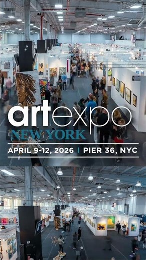 Artexpo New York 2026 | Timelapse Reel #artexponewyork #redwoodartgroup #artfair #nyc