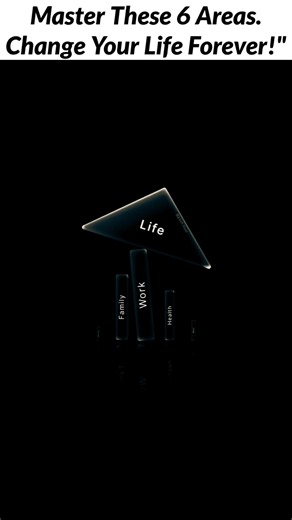 Master the 6 Pillars of a Successful Life | Life, Learning, Family, Work, Health & #selfimprovement