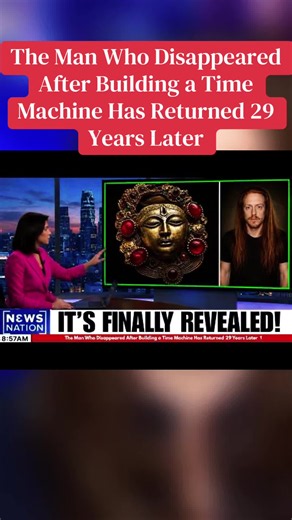 The Man Who Disappeared After Building a Time Machine Has Returned 29 Years Later #timemachine #news #viralvideo #discovery