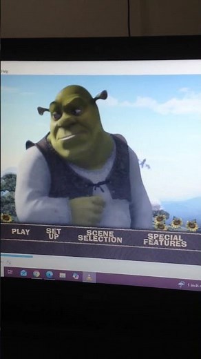 Shrek 2001 (2010) DVD Menu