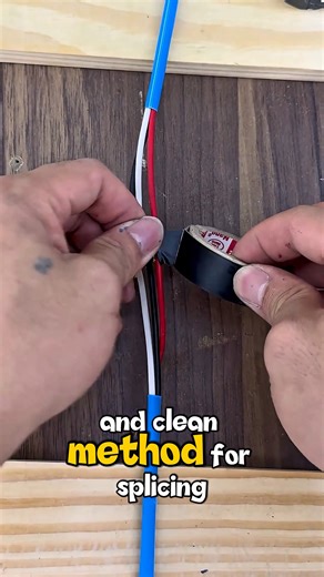 Secure your wires for a safer connection. ​#WireSplicing #ElectricalTips #DIY #SecureConnection | Diyer's Amazing Hacks