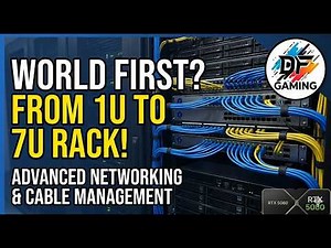 Data Center I From 1U to 7U Rack Build & Networking (4 Hours Stream)