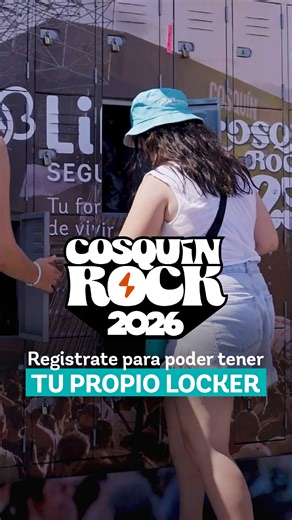 Life Seguros on Instagram: "En @cosquinrock lo único que tenés que hacer es vivirlo 🤟🔥. Nosotros nos ocupamos del resto. ¡Registrate para proteger tus pertenencias en uno de nuestros lockers! ¿Cómo funciona la dinámica? 1️⃣ Completás el formulario de inscripción 👉 Link en bio. 2️⃣ Revisamos si hay disponibilidad. 3️⃣ Si hay lugar, te confirmamos por mail y ya tenés tu locker asignado para uno de los dos días del festival. Simple, rápido y pensado para que vivas lo importante: la música, el en