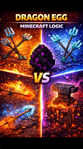 Nothing Can Break This?! 😱 Dragon Egg Test (Minecraft Logic 😂)#shorts #trending #minecraft