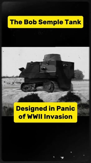 The Most Unusual Tank of WWII #crazyhistoryfact #history #facts #ww2