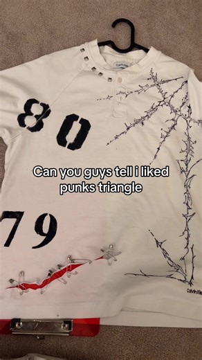 Punk Triangle Fashion: A Unique Sewing Journey