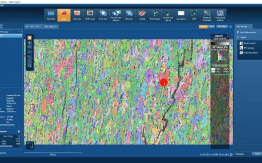 EBSD数据分析——AZtecCrystal晶粒尺寸计算和参数设置